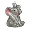 Old World Christmas 3.0 Inch Little Elephant Christmas Tree Ornament , Strength Wisdom Prosperity